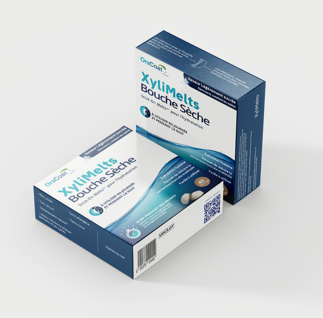 Xylimelts® – Comprimé adhésif contre la bouche sèche